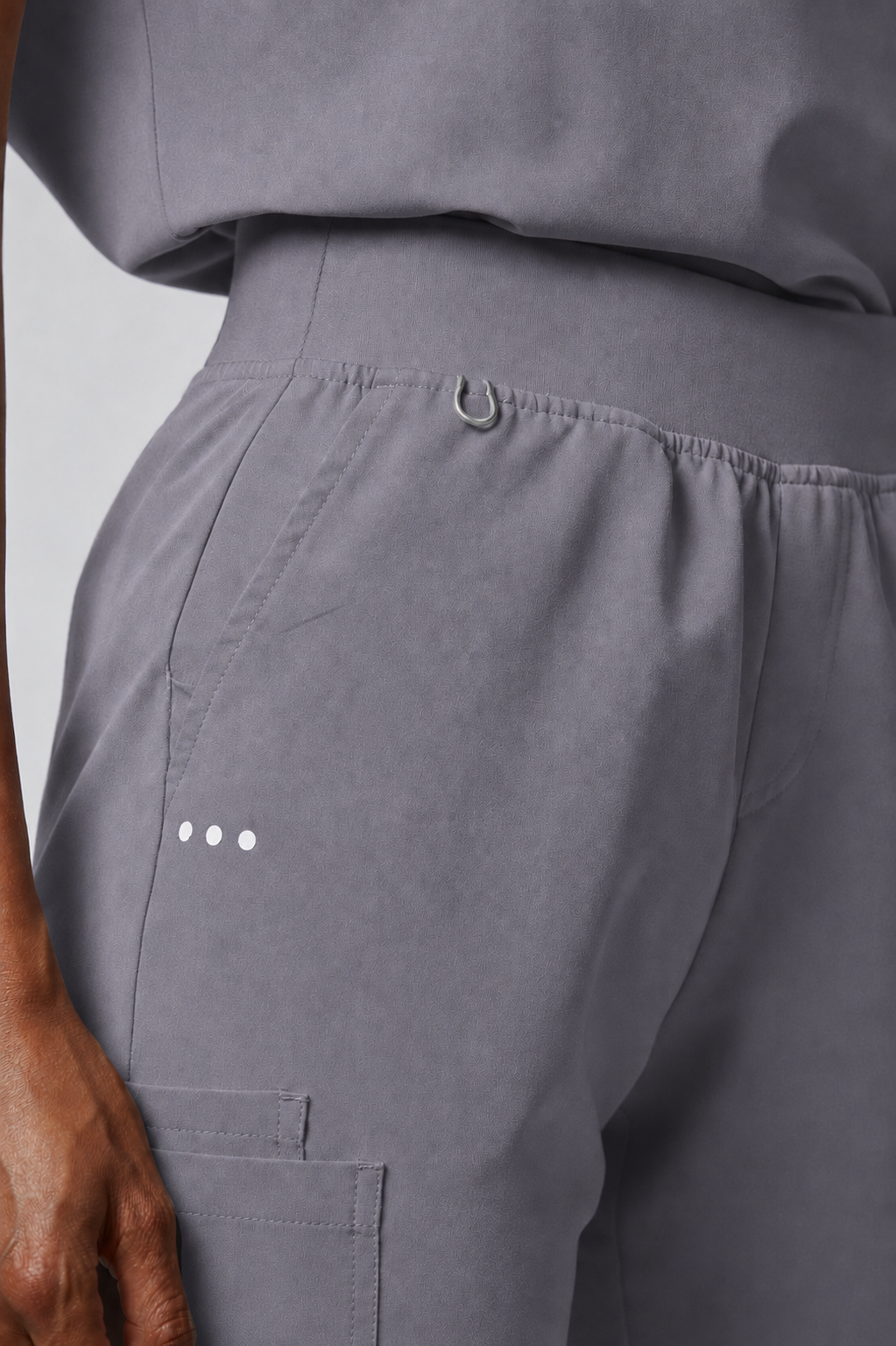 Calça Scrub Feminina Cinza