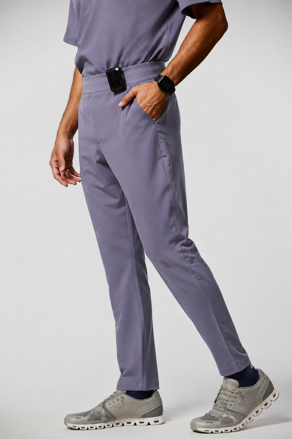 Conjunto Scrub Masculino Cinza