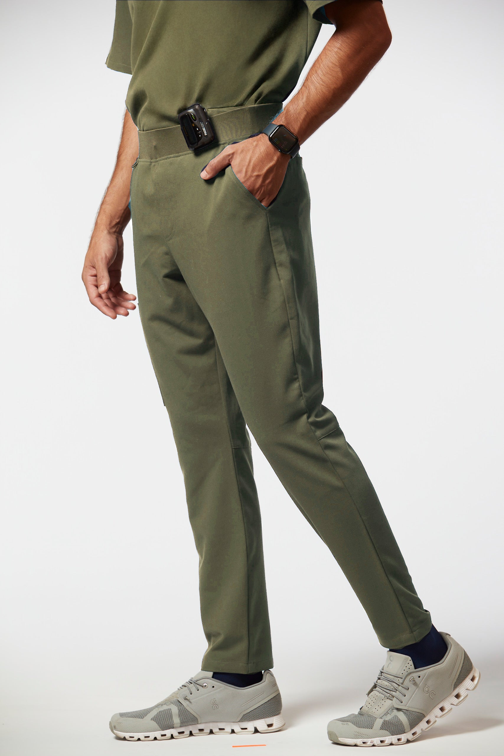 conjunto scrub masculino Soft Jatene Verde oliva
