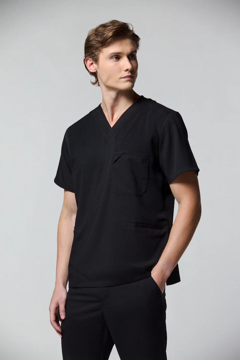 conjunto scrub masculino Soft Jatene Preto