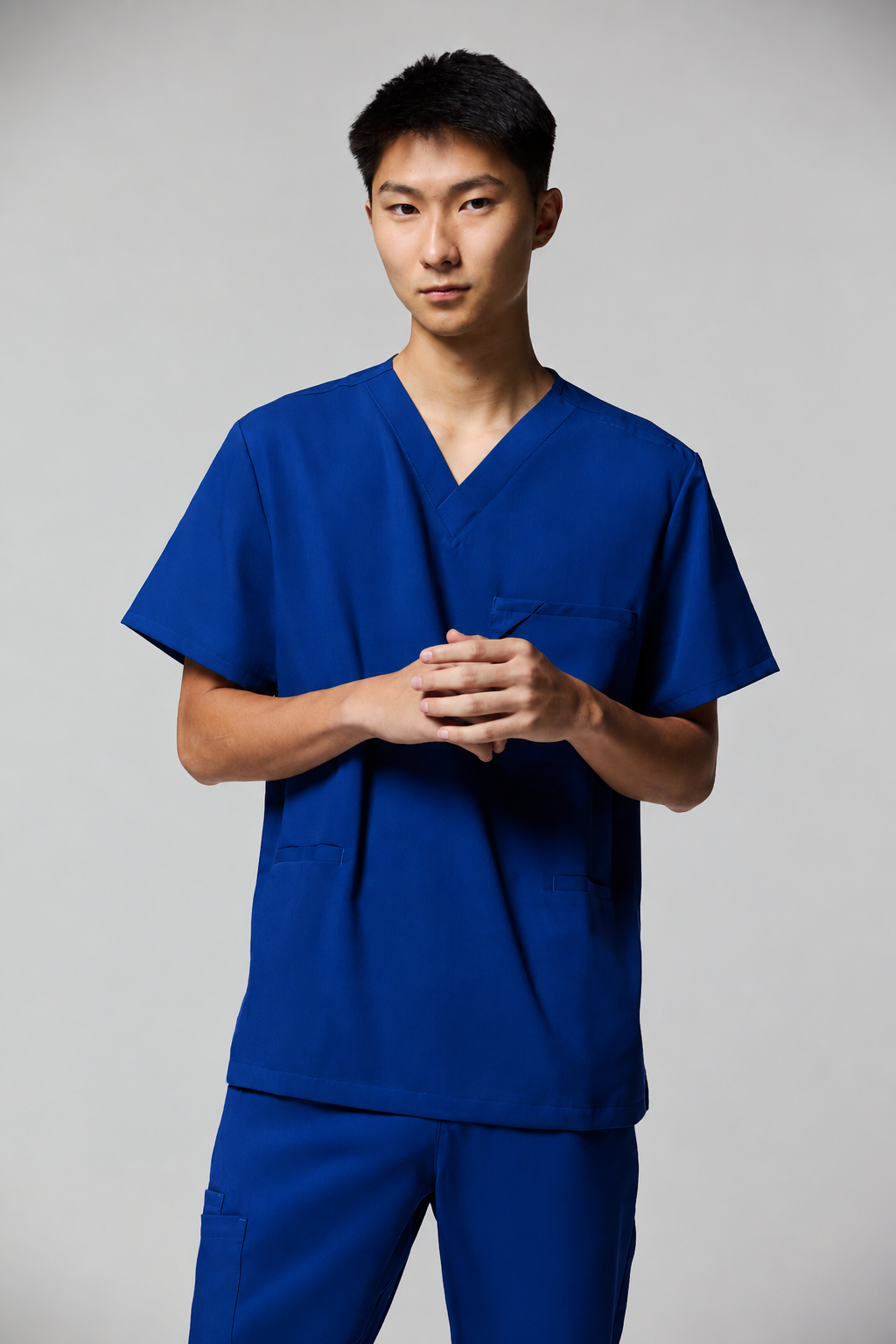 Conjunto Scrub Masculino Azul Royal