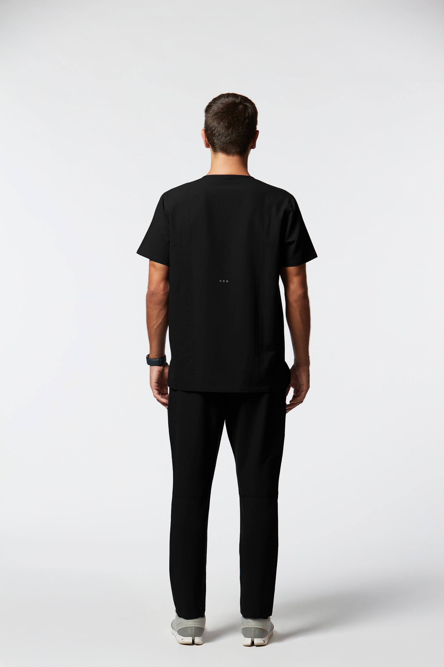 camiseta scrub masculina Soft Jatene Preto - Pijama Cirurgico
