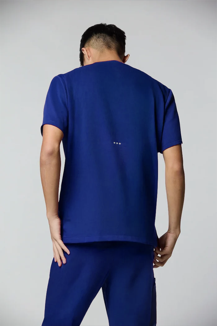 Conjunto Scrub Masculino Azul Royal