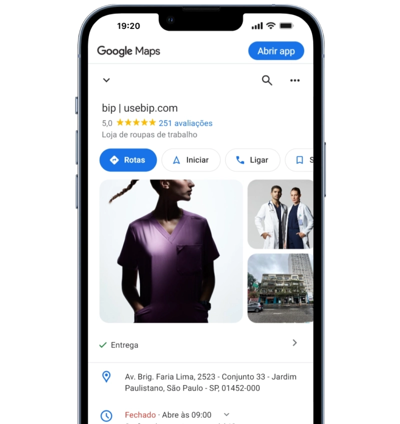Avaliações da bip no google