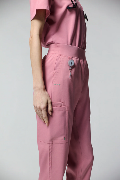 calça scrub feminina Next Tech Rosa - Pijama Cirurgico