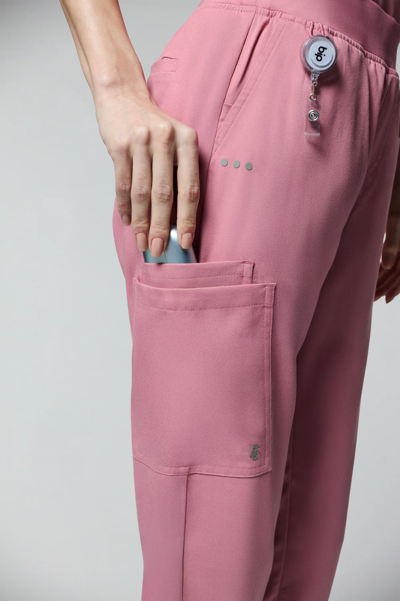 calça scrub feminina Next Tech Rosa - Pijama Cirurgico