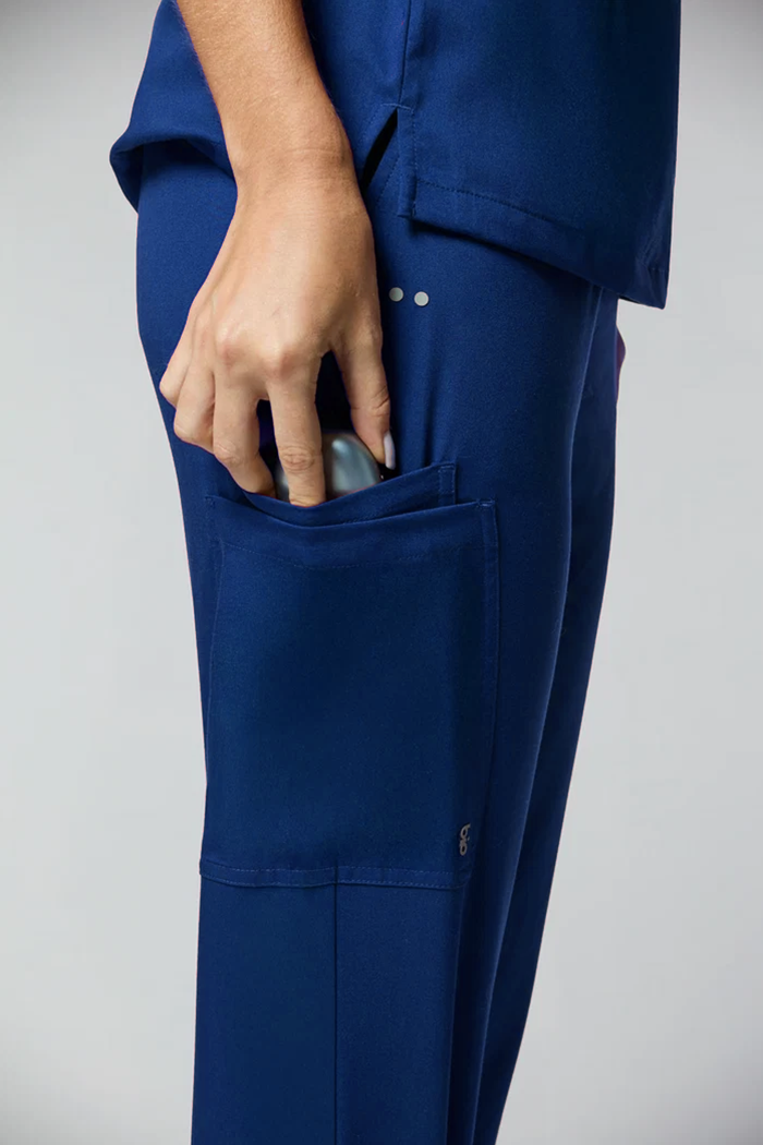 Conjunto Scrub Feminino Azul Royal
