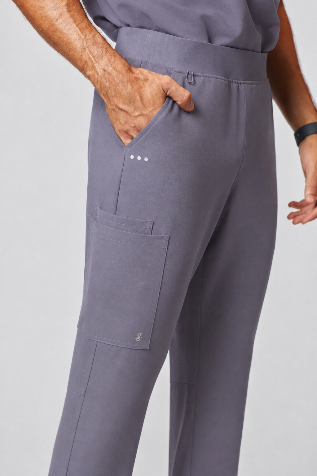 Conjunto Scrub Masculino Cinza