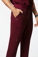 Calça Scrub Masculina (preto, verde, cinza, vinho)