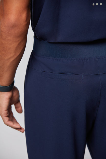 calça scrub masculina Tech Best Azul Marinho - Pijama Cirurgico