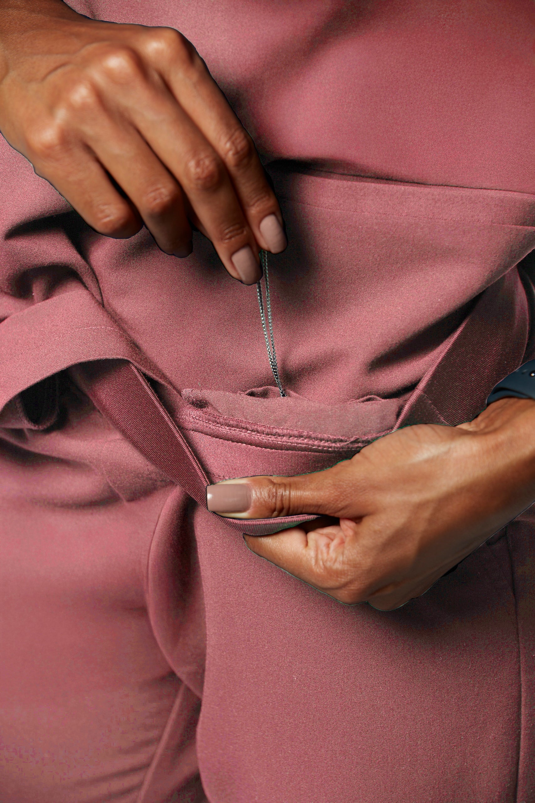 conjunto scrub feminino Next Tech Rosa