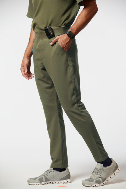 conjunto scrub masculino Soft Jatene Verde oliva