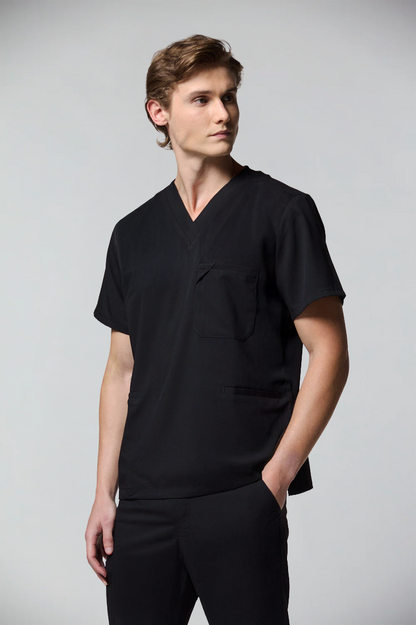 conjunto scrub masculino Soft Jatene Preto