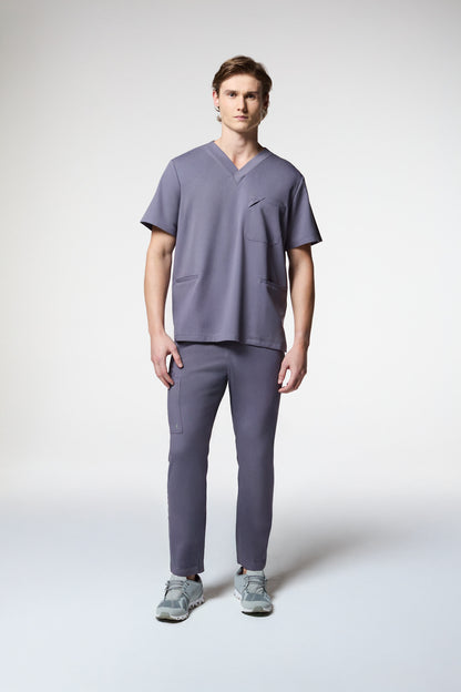 camiseta scrub masculina Soft Jatene (preto, verde, cinza, vinho)