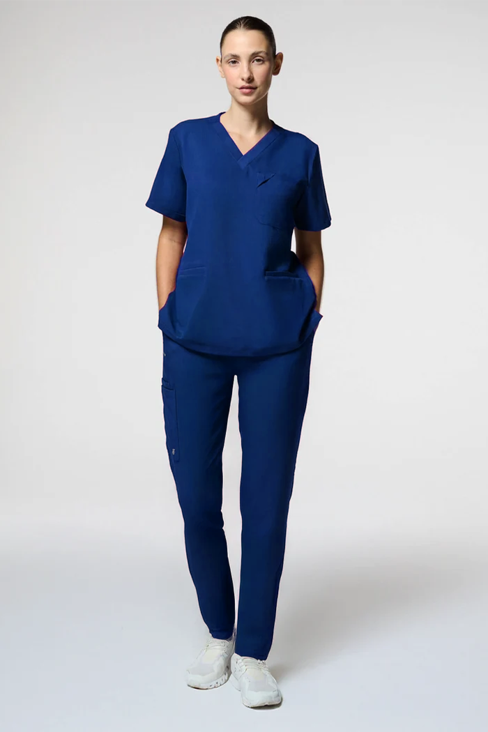 Conjunto Scrub Feminino Azul Royal