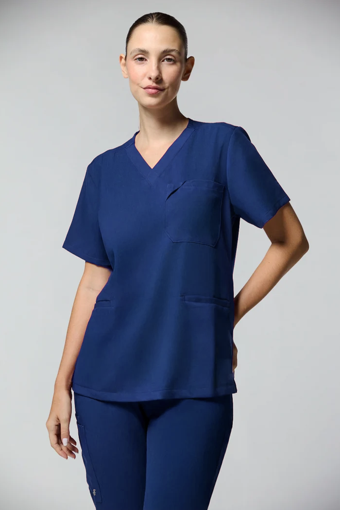 Conjunto Scrub Feminino Azul Royal