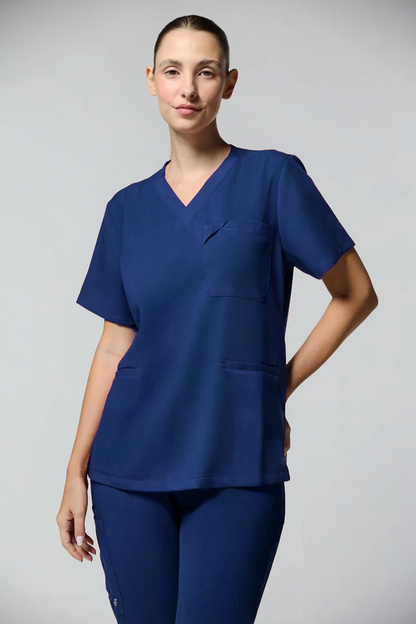 Conjunto Scrub Feminino Azul Royal