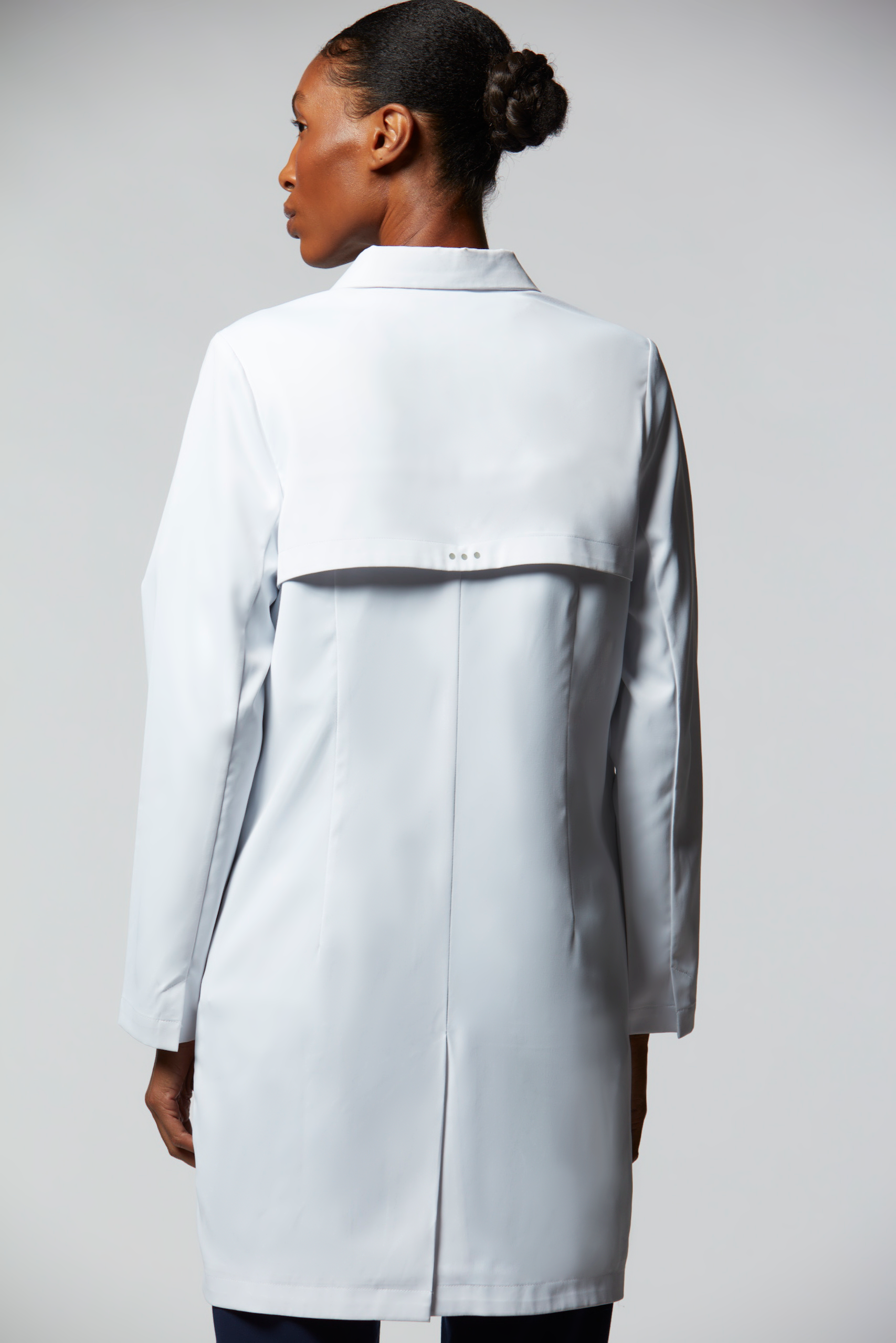 jaleco feminino Tech Cori 2 Branco - Elegante